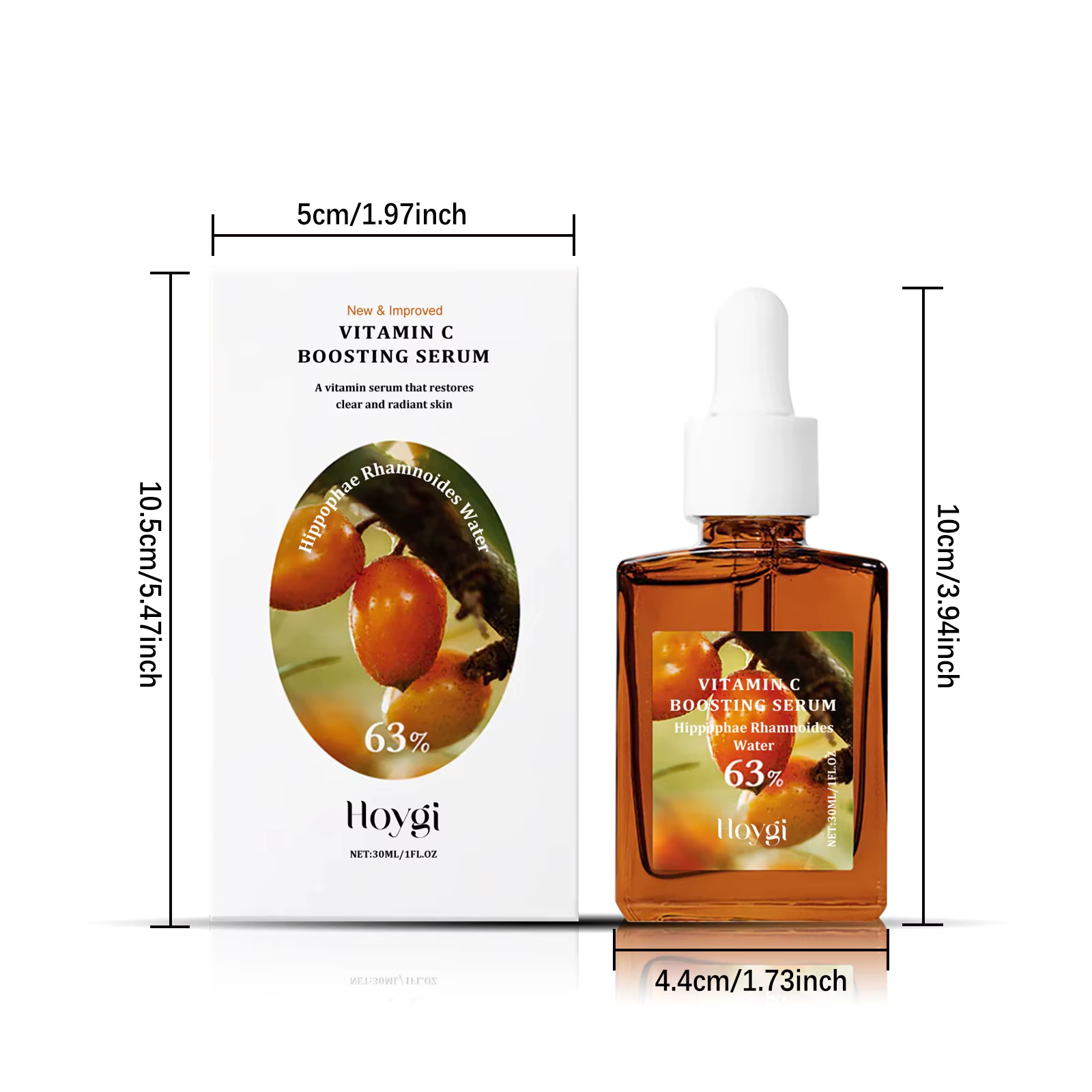 Sérum à la vitamine C, éclaircissant