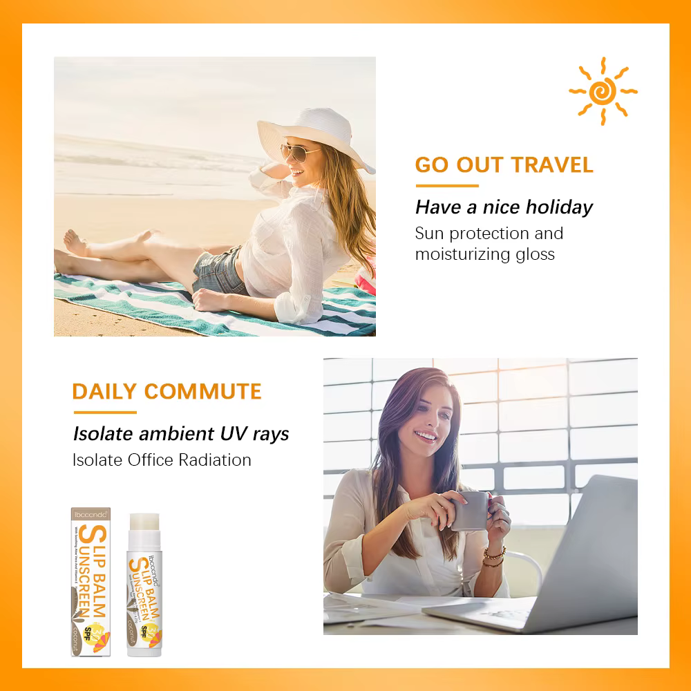 Nouveau baume à lèvres de protection solaire SPF30