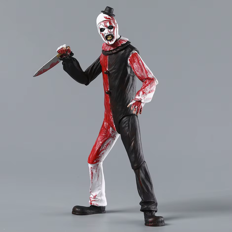 Figurine d'action Reel Toys Ultimate Terrifier Art The Clown Blood Soaked
