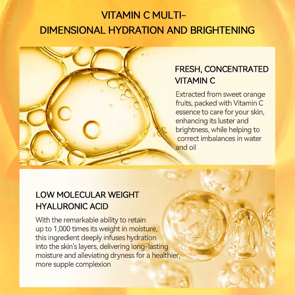 FONCE Toner Vitamine C Hydratant Hydratant Rafraîchissant 500ml