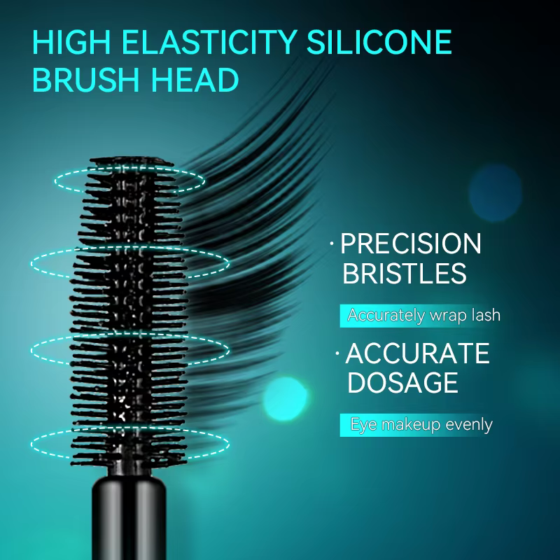 Mascara, imperméable et résistant à la transpiration, séchage rapide et anti-bavures, maquillage longue tenue, crée un maquillage des yeux épais et naturel