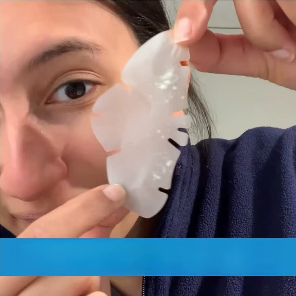 Use 30 morceaux de bandelettes nasales hydrocolloïdes pour éliminer les têtes noires et blanches et nettoyer votre nez