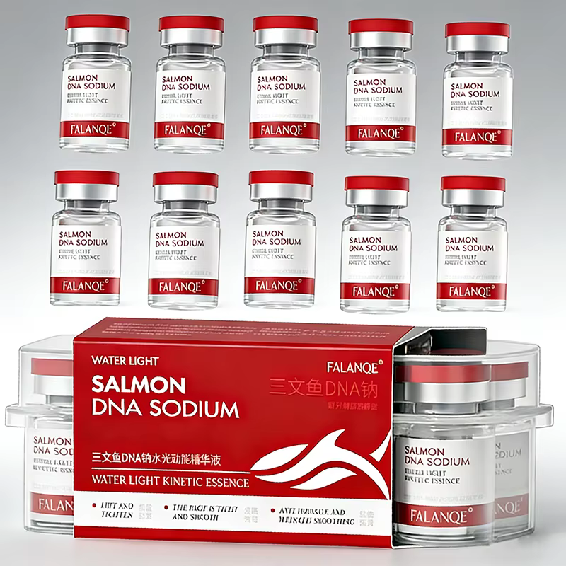 Ampoule de sérum anti-rides au DNA de saumon et au sodium