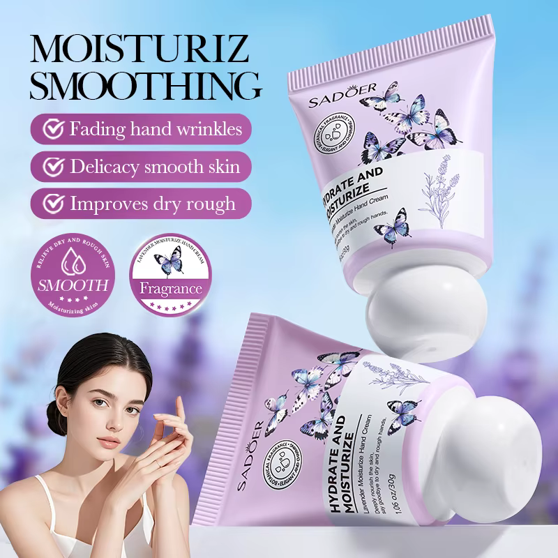 Crème pour les mains florale SADOER