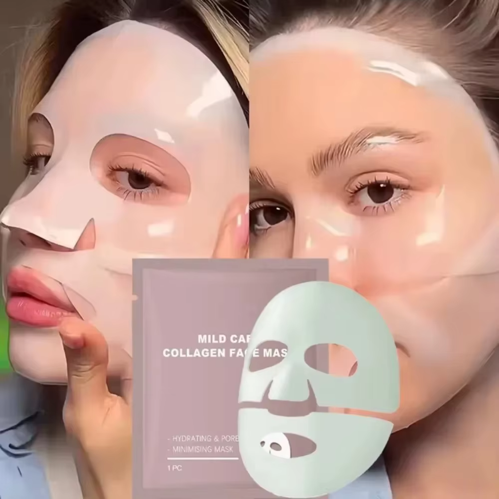 Masque facial au collagène Bio
