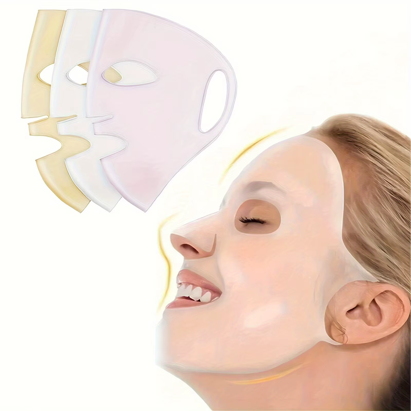 Masque Facial 3D en Silicone