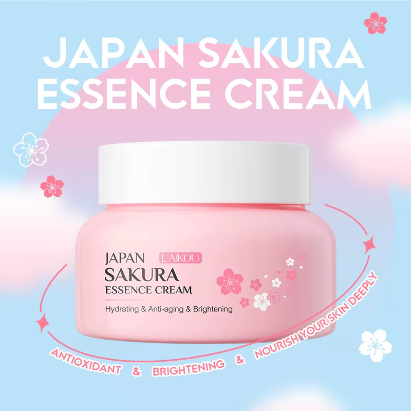 LAIKOU japon Sakura Essence crème pour le visage rides fleur de cerisier