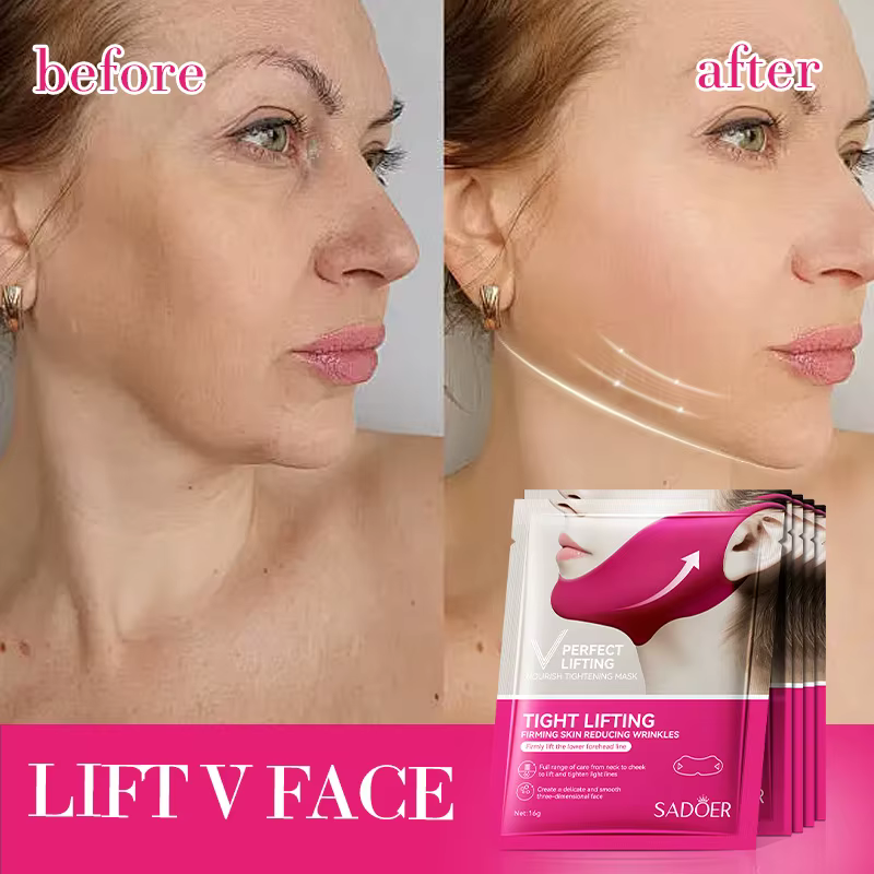2/5 pièces masque de Lifting du visage en forme de V