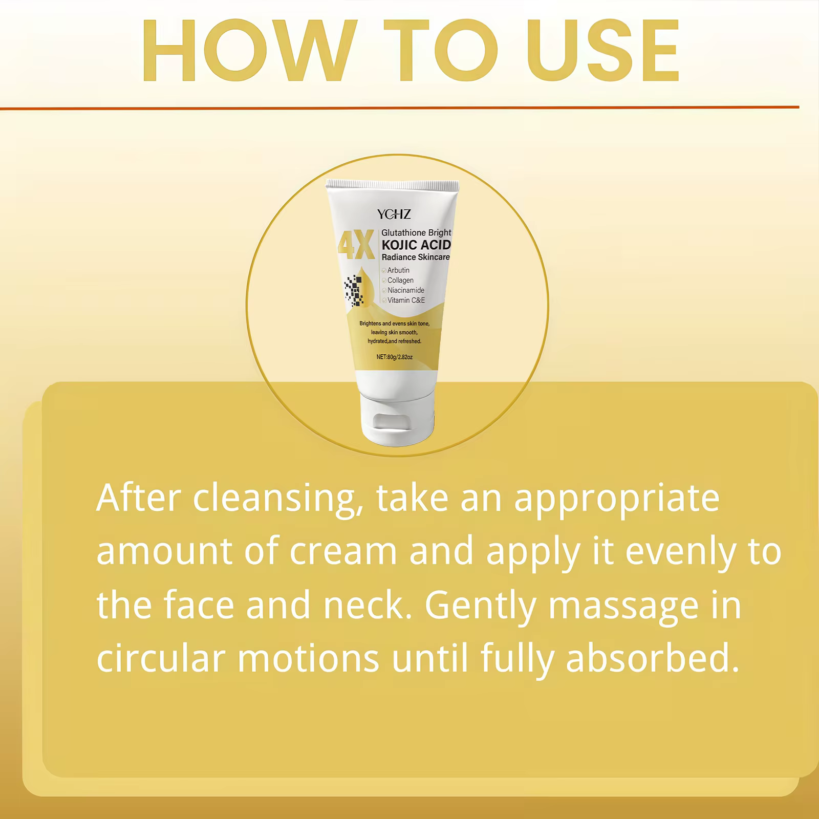 Crème pour le visage à l'acide kojique, unifie le teint, élimine les taches brunes et la terneur de la peau - Non grasse, convient aux hommes et aux femmes - Crème éclaircissante et hydratante, pour u