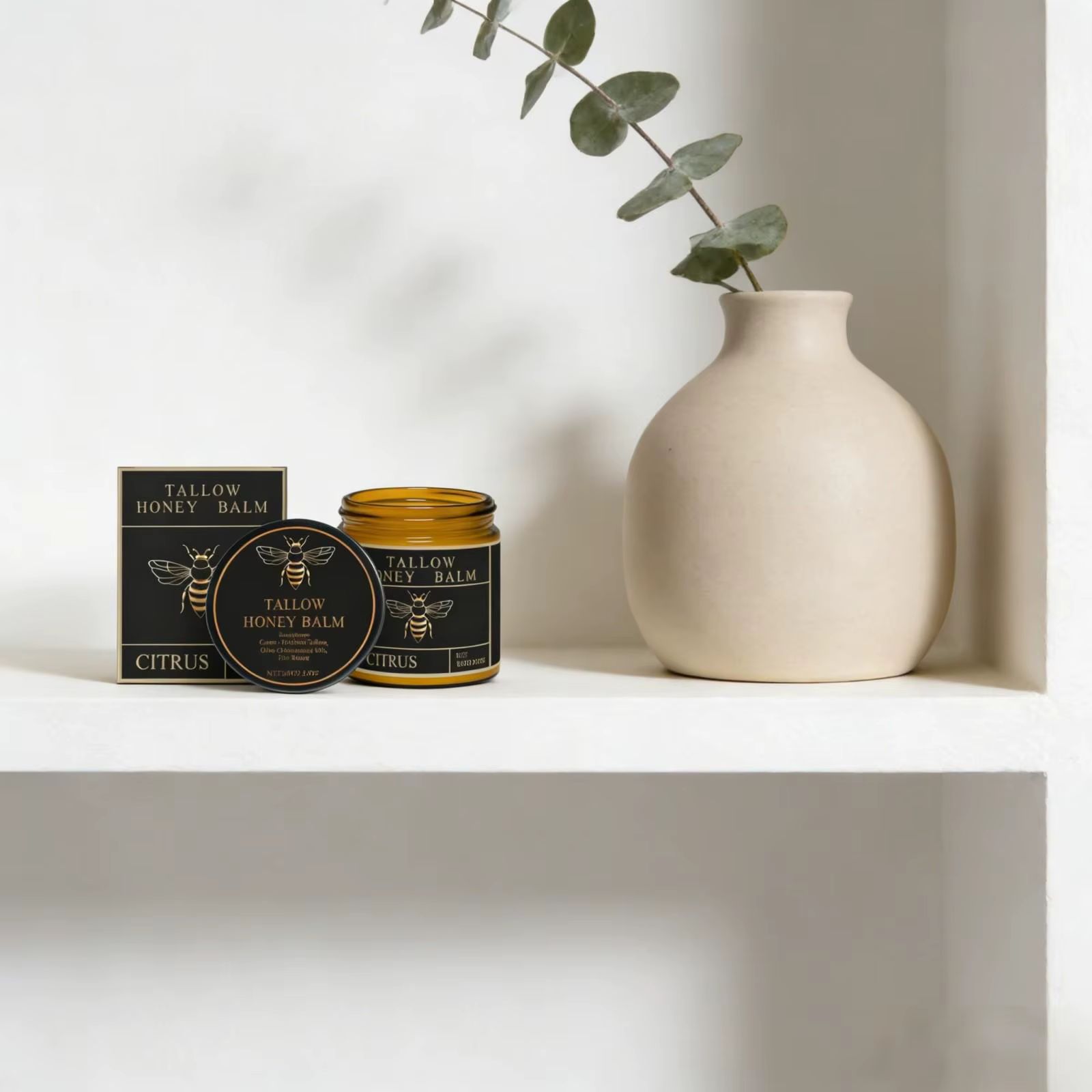 Baume au suif et au miel hydratation intense soin du visage raffermissant hydratant rajeunissant crème au