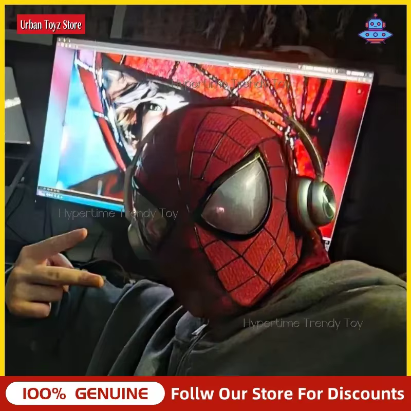 Masque réplique du film Spider-Man 2 Garfield Version 1:1, fabriqué à la main, jouet tendance, cadeau surprise pour les fans