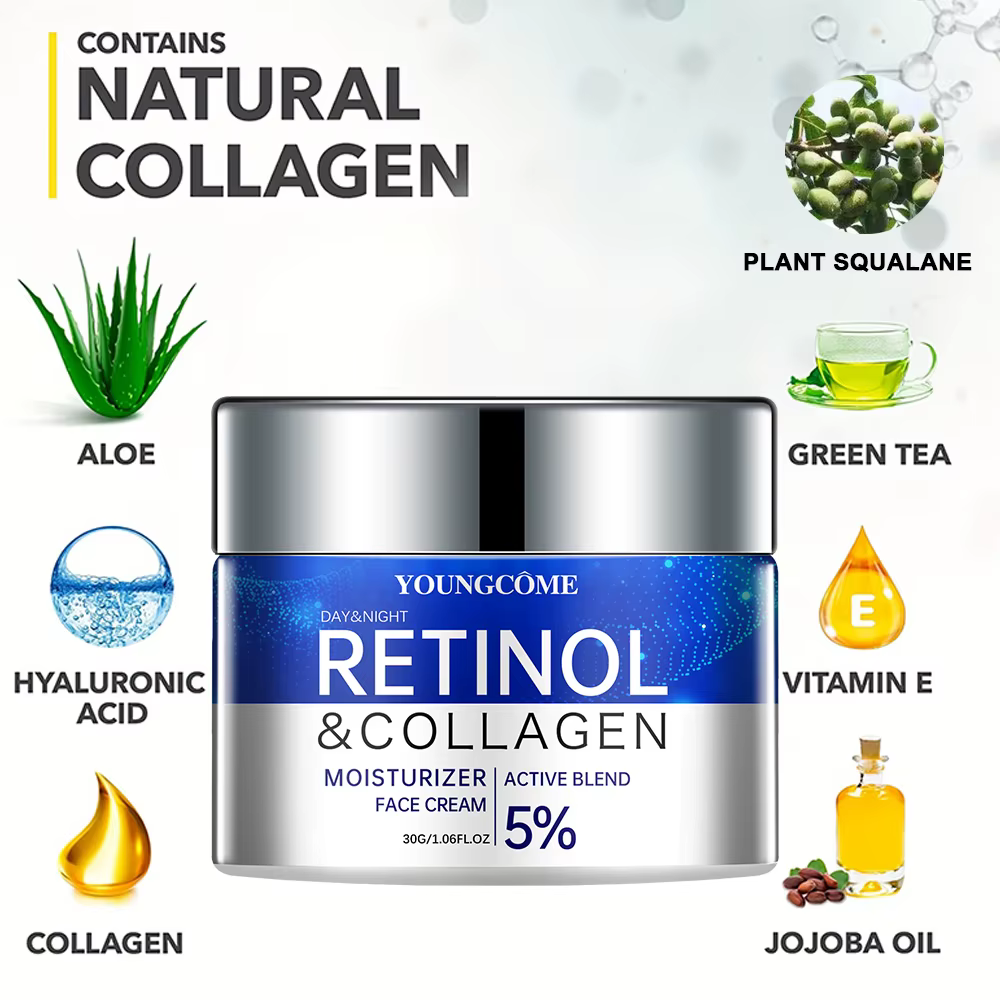 Sérum crème au rétinol pour une peau plus saine