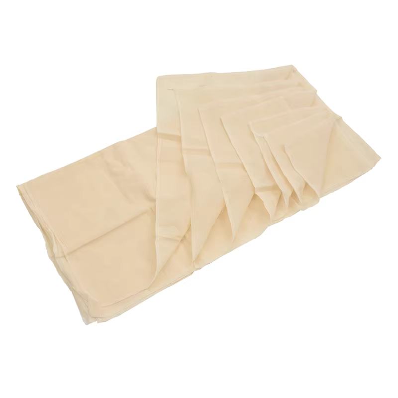 Chiffons en mousseline pour la cuisson, chiffons à fromage non blanchis, chiffons à fromage en coton réutilisables et lavables pour égoûter-AT64