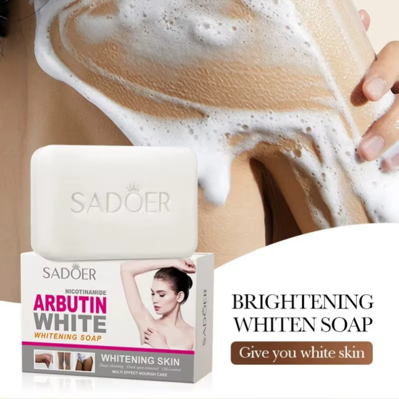 Savon facial Sadoer à la niacinamide et à l'arbutine