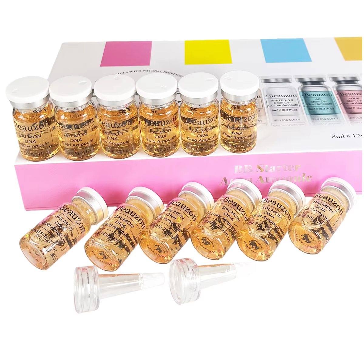 Sérum visage à l'ADN de saumon Golden Ampoule 8ml