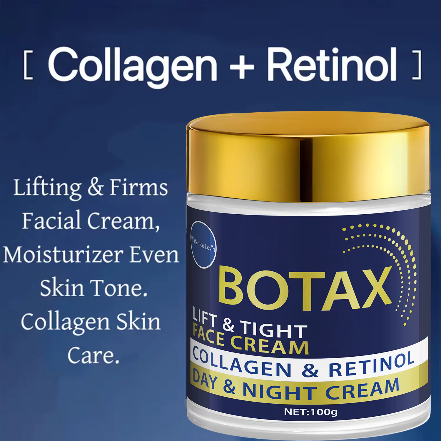Crème pour le visage, crème pour le visage à double noyau