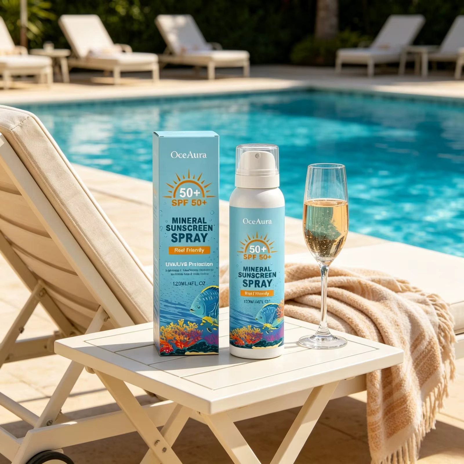 Spray solaire SPF 50, protection solaire anti-UV