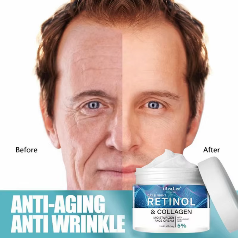 Crème Anti-rides au rétinol pour hommes