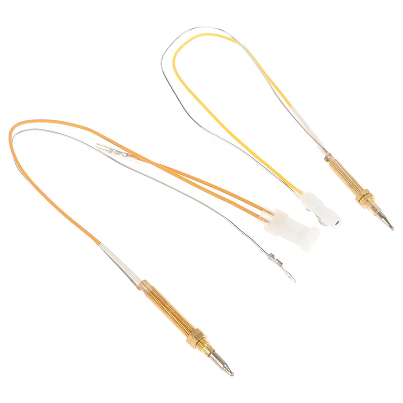 Ensemble d'accessoires de cuisinière à gaz, capteur de thermocouple, soupape à aiguille, soupape de commande