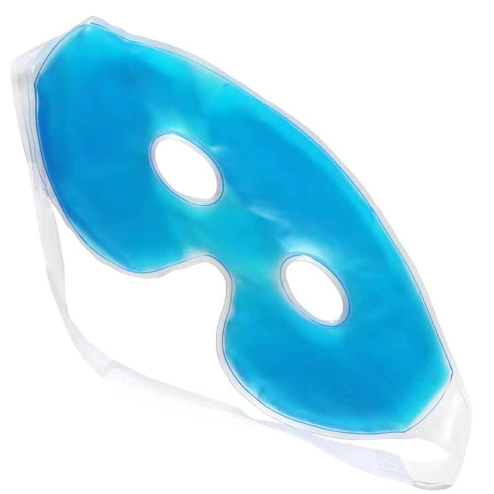 Masque pour les yeux glacé rafraîchissant