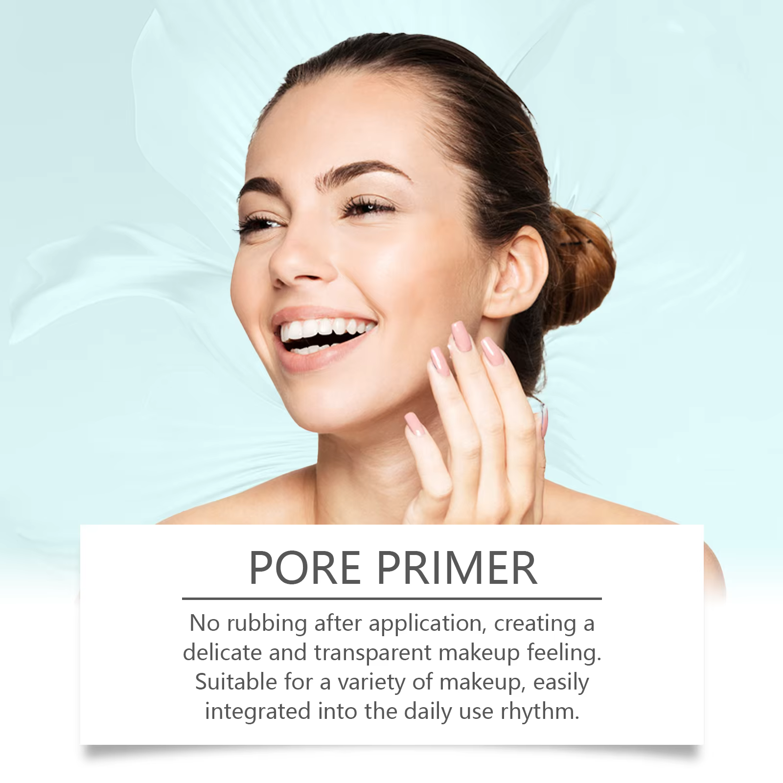 Apprêt de couverture des pores
