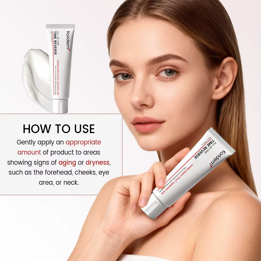 Crème visage tout-en-un Kariderm Time Reversal à la Centella Asiatica