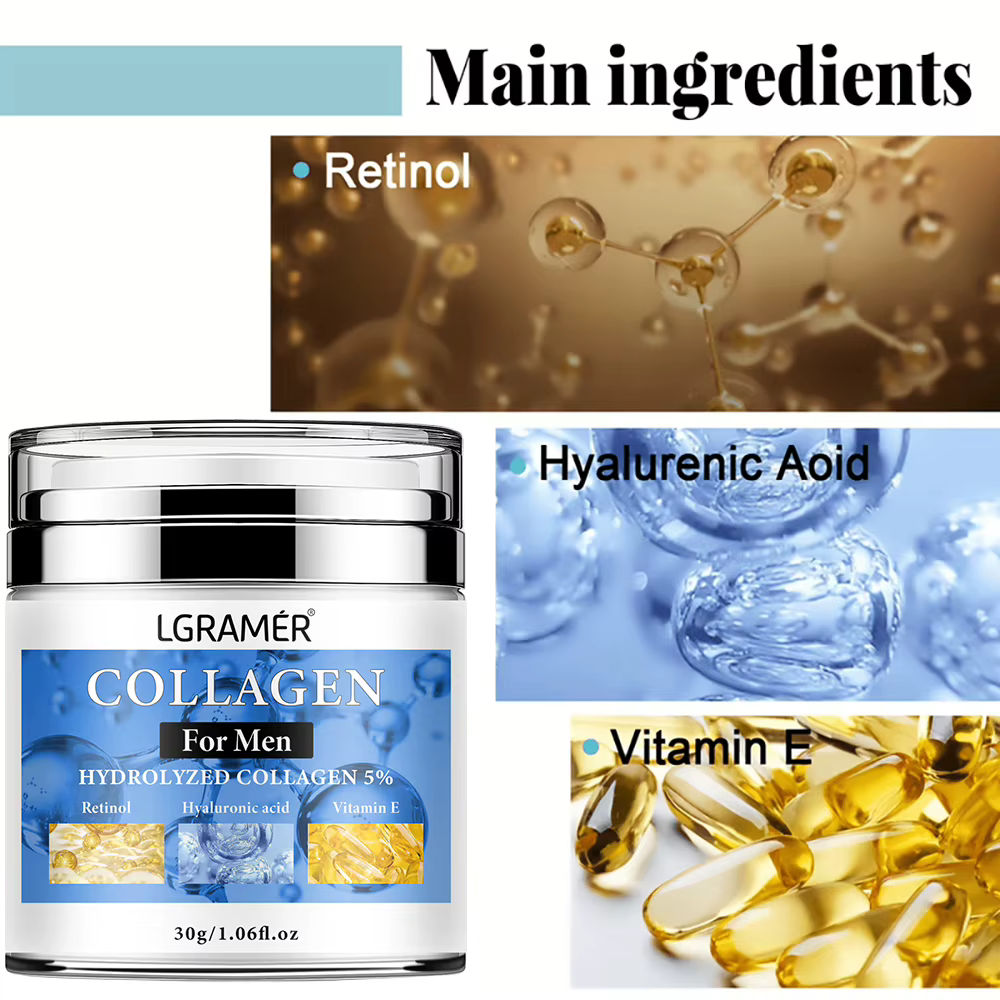 Crème anti-rides pour homme