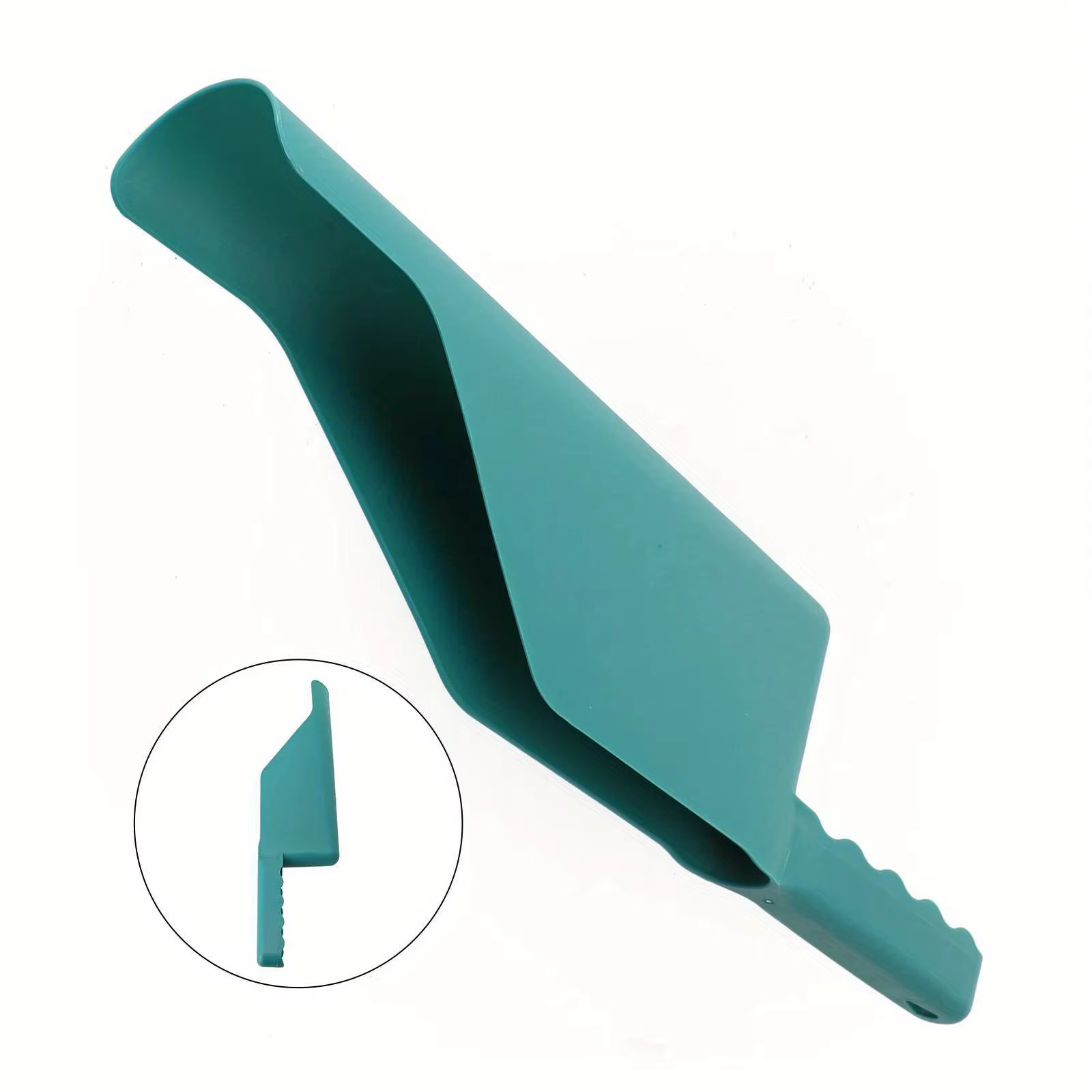 Pelle flexible pour le nettoyage des gouttières, éliminateur de feuilles et de saleté pour les rebords de toit, outil de jardinage