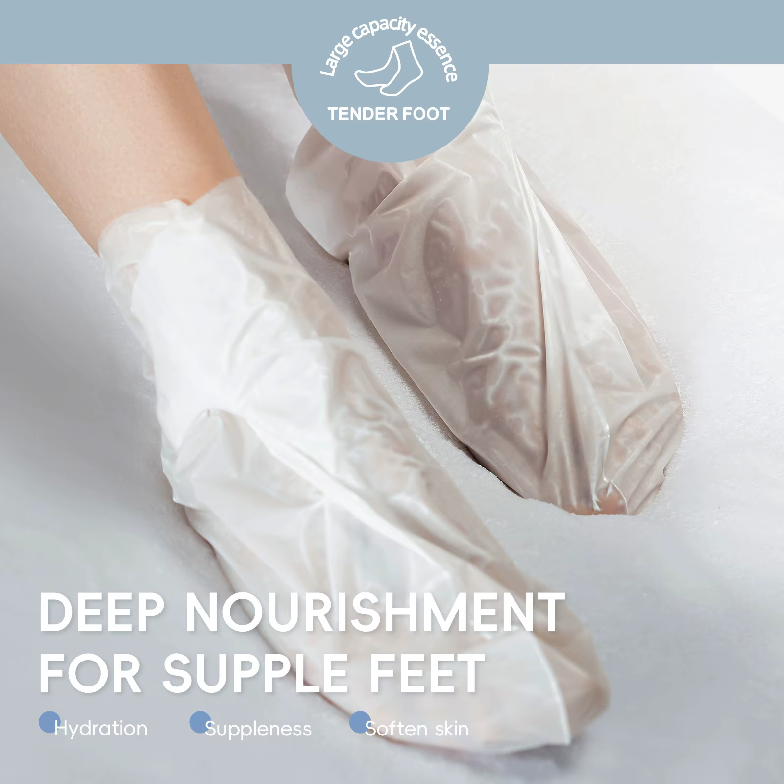 Masque exfoliant pour les pieds