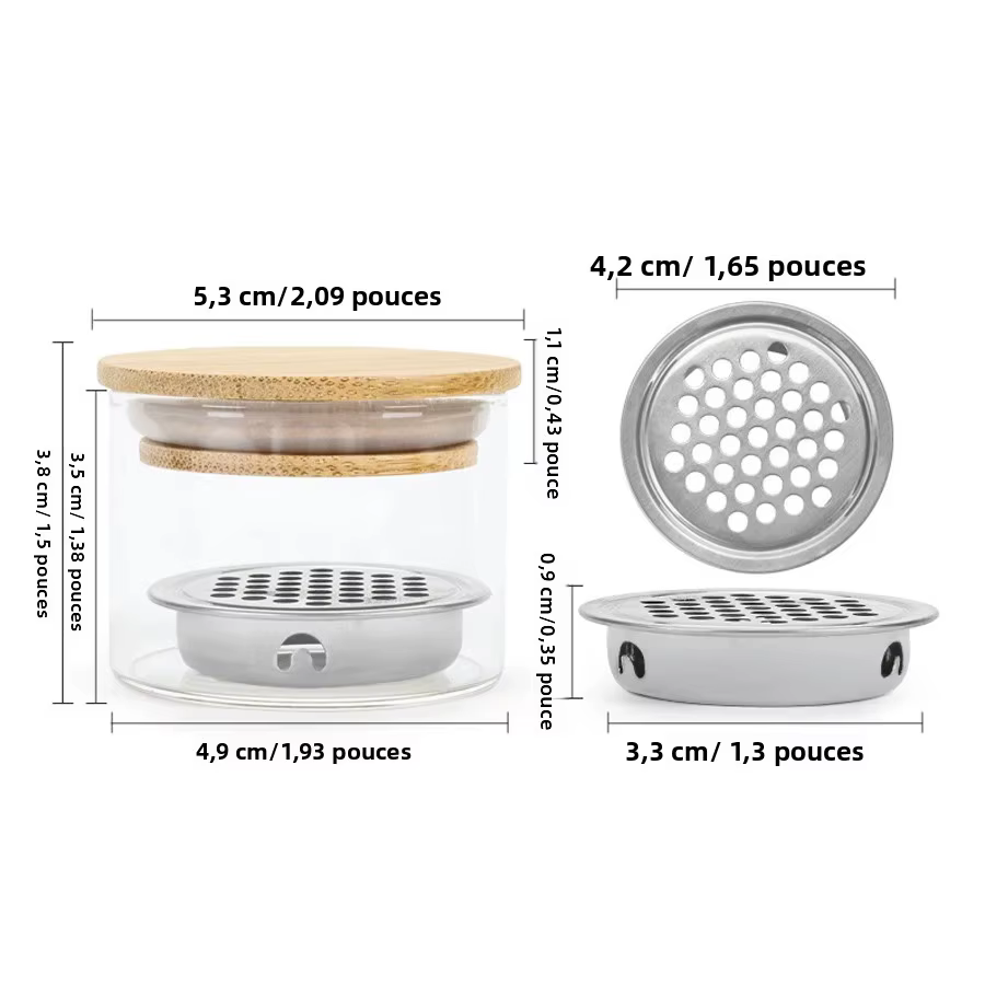 Filtre à mailles de verre Transparent, tasse de nettoyage de brosse à ongles pour vernis Gel et brosses acryliques, conteneur de stockage pour l'élimination des paillettes