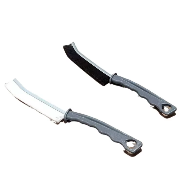 Brosse de nettoyage de coulis de sol, 3 pièce, épurateur de Joints de carrelage domestique, poils rigides, petite brosse de nettoyage de coulis de carrelage, écart de rainure de fenêtre