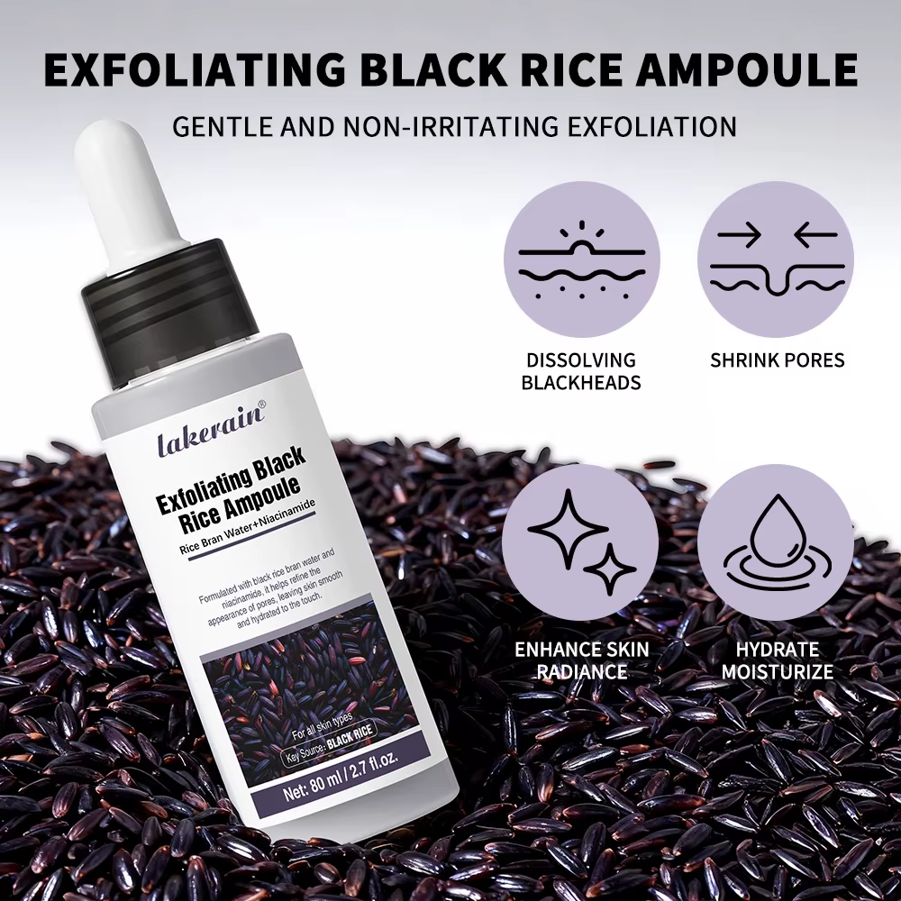 Ampoule Exfoliante au Riz : Effet Éclatant