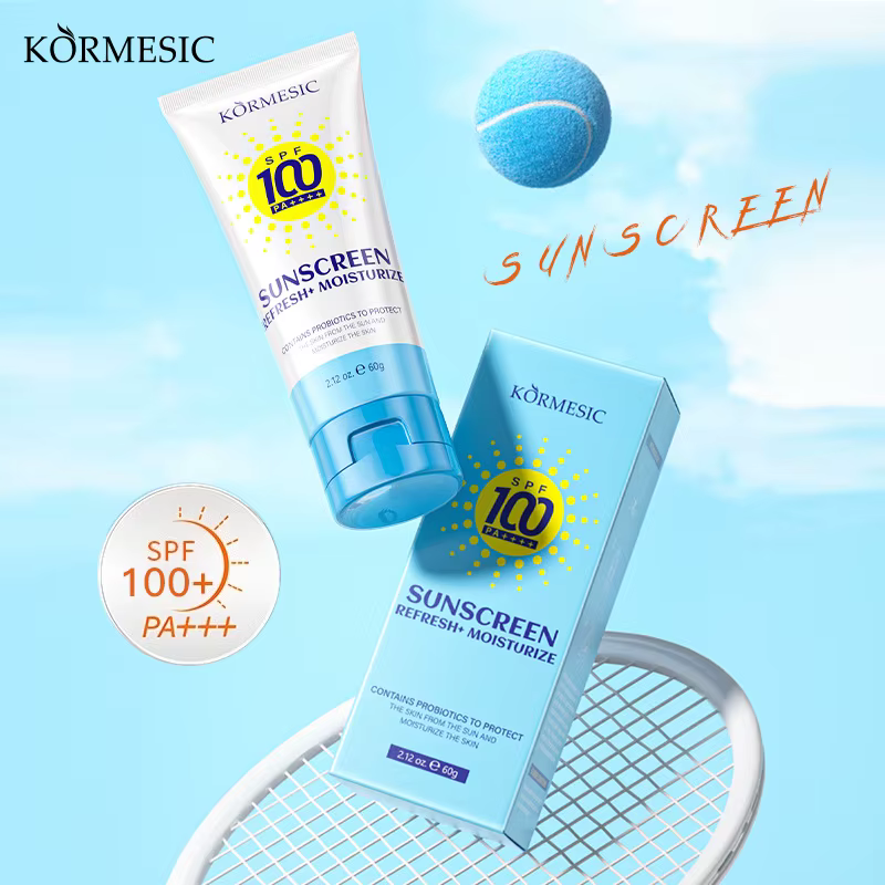 Crème solaire probiotique pour le visage