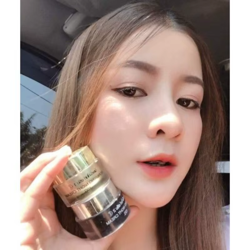 Crème de nuit double action RCC Thaïlande | Réparation de la peau et uniformisation du teint