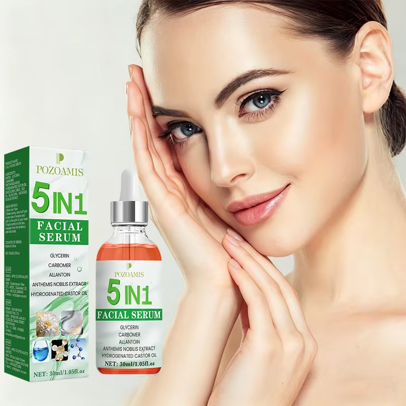 Sérum facial 5-en-1 hydratant et nourrissant