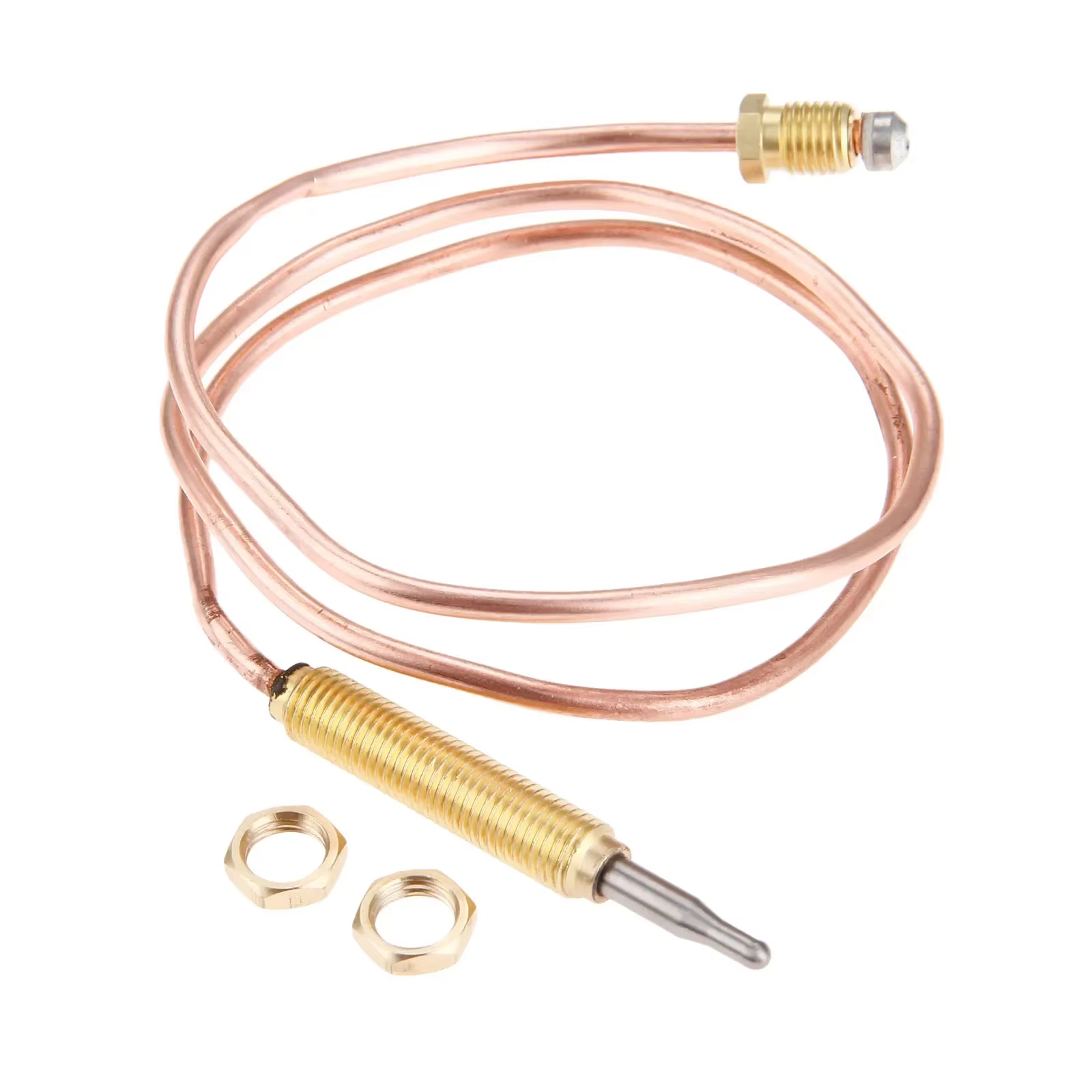Thermocouple à gaz universel, filetage M8 x 1, 1 pièce, longueur 600mm, pour cheminée à gaz, poêle Grill, traiteur, chauffage de Patio