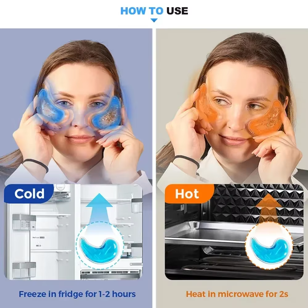Masque pour les yeux en Gel réutilisable