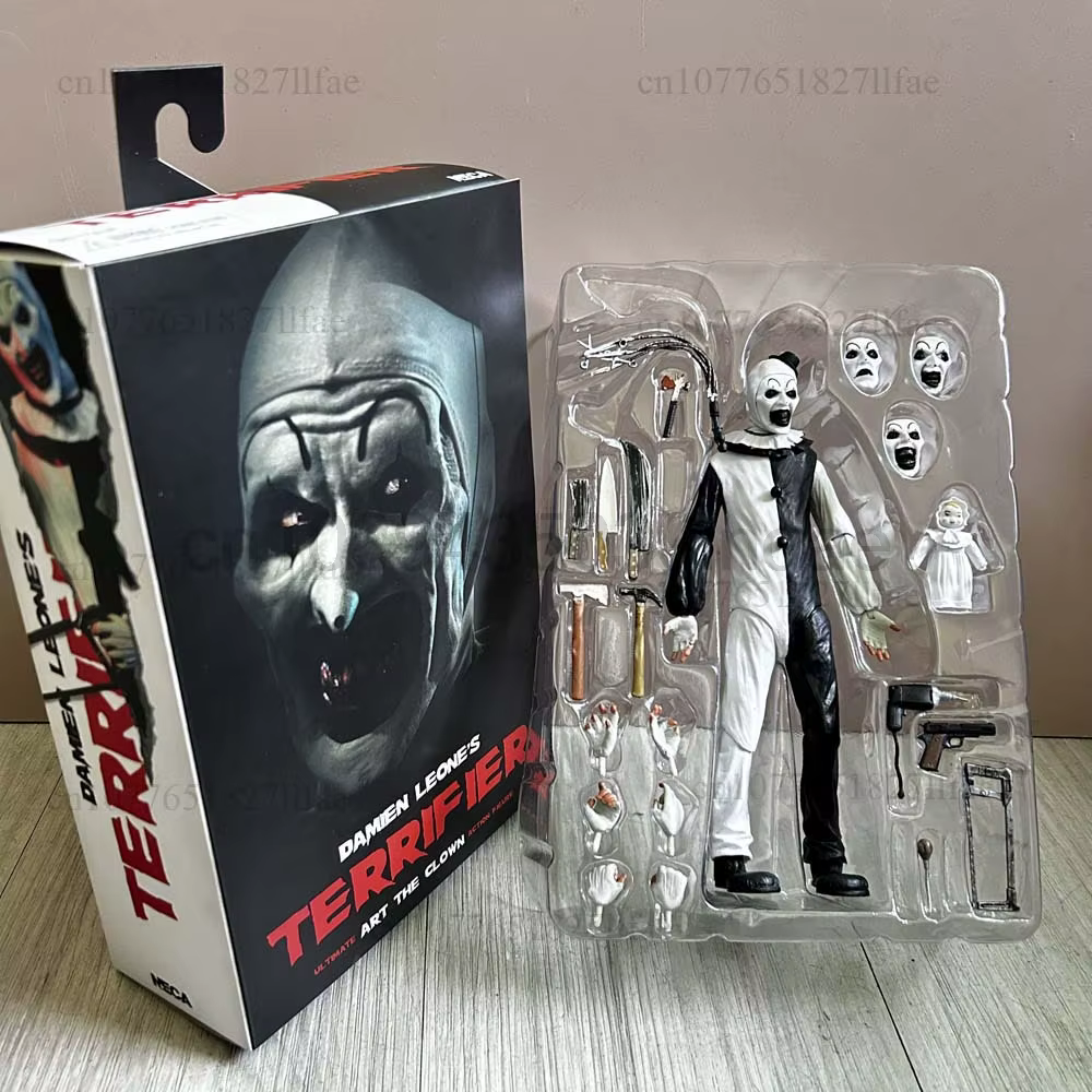 Figurine The Clown BLOOD SOAKED de Damien Leone, Figurine d'action articulée Terrifier, Modèle de jouet, Poupée articulée, Cadeau