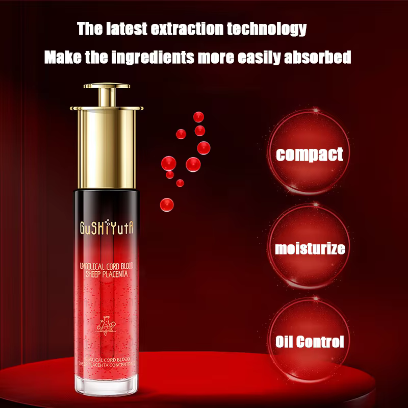 Essence anti-rides à l'extrait de placenta de mouton 40 ml - Hydratation intense