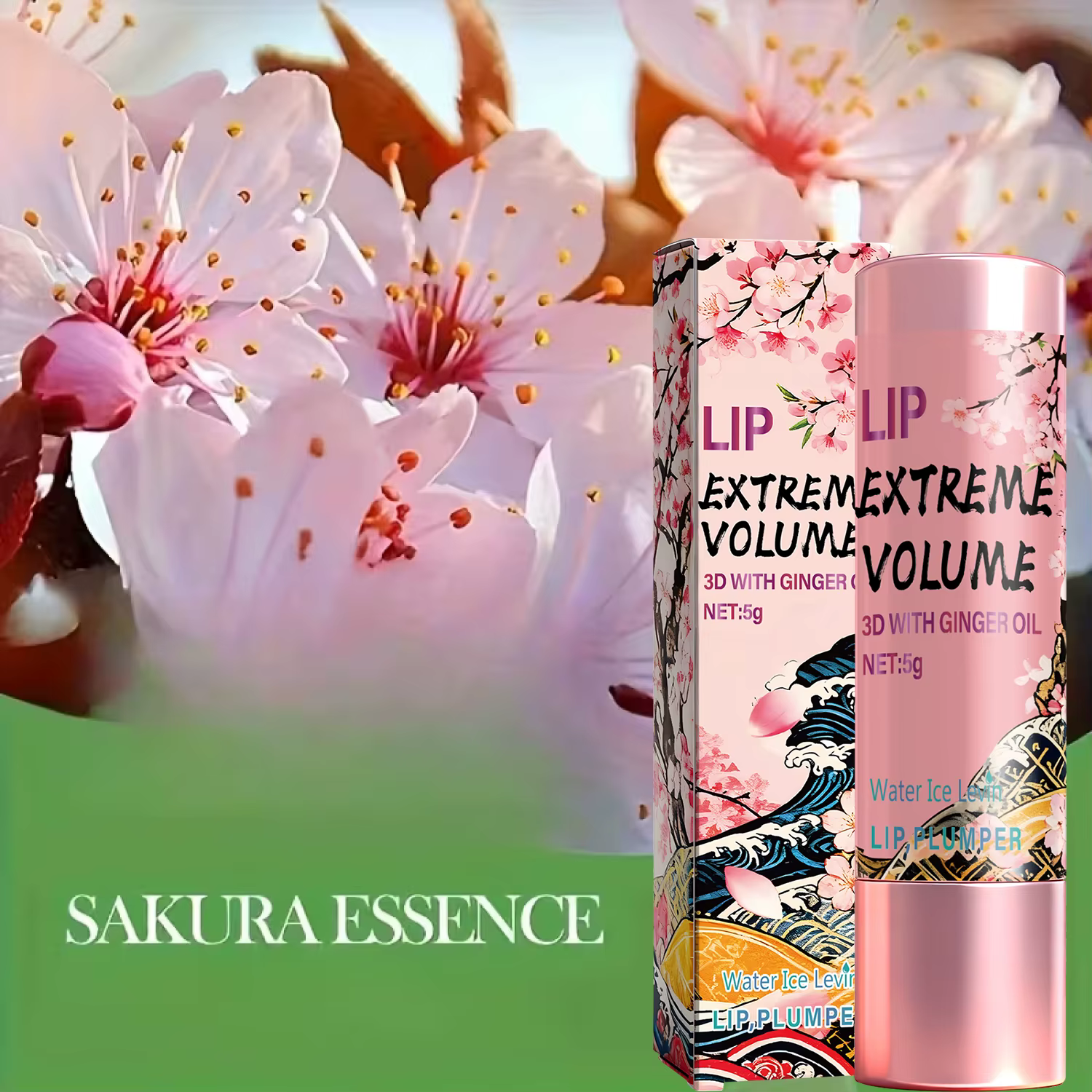 Crème 3D Lip Extreme Volume avec huile de gingembre pour repulper et hydrater