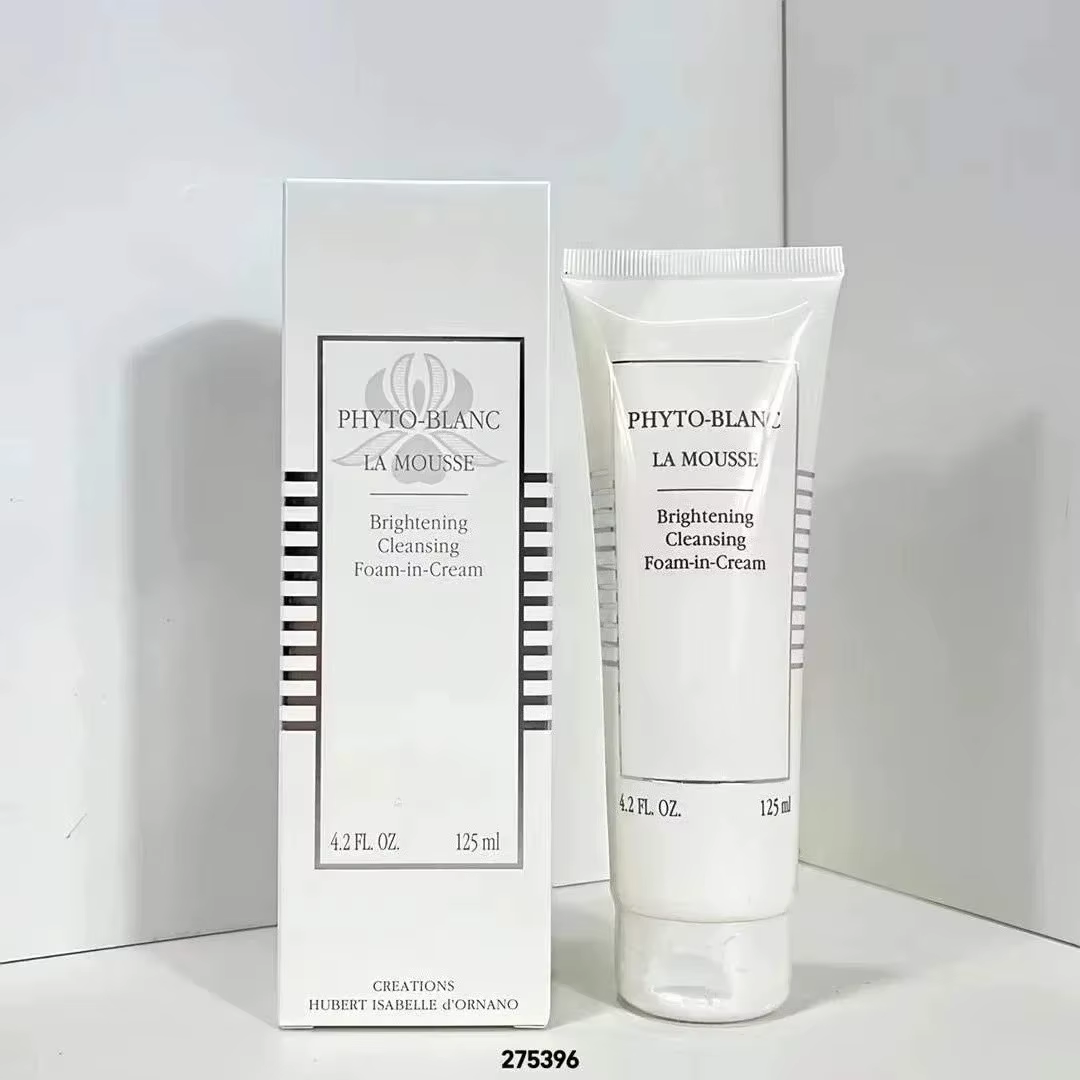 PHYTO-BLANC LA MOUSSE Mousse Nettoyante Éclaircissante en Crème 125ml