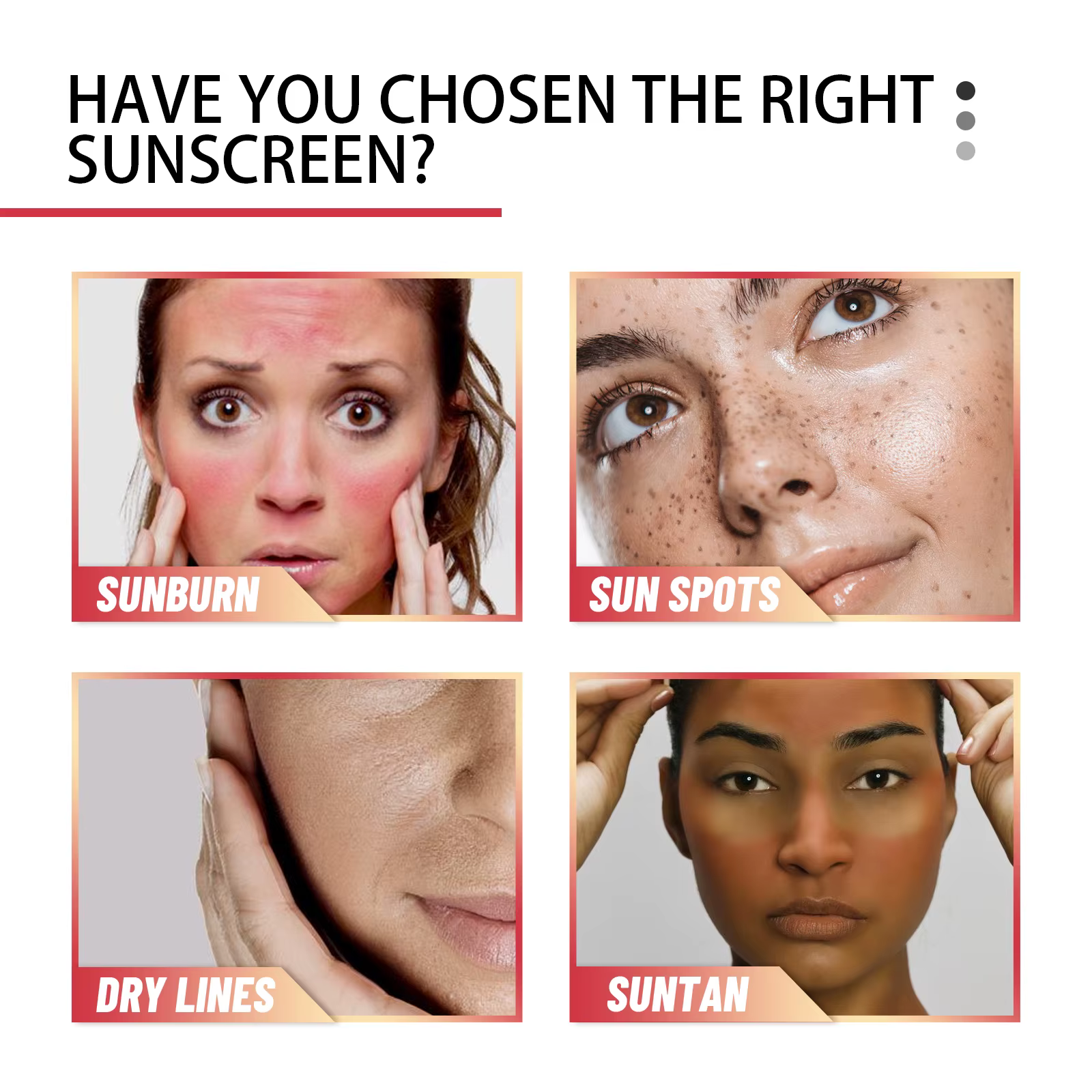 Bâton de protection solaire pour le corps et le visage