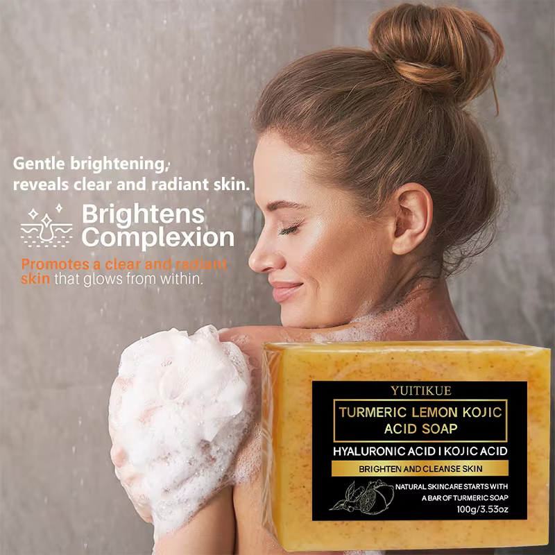 Savon Nettoyant au Curcuma