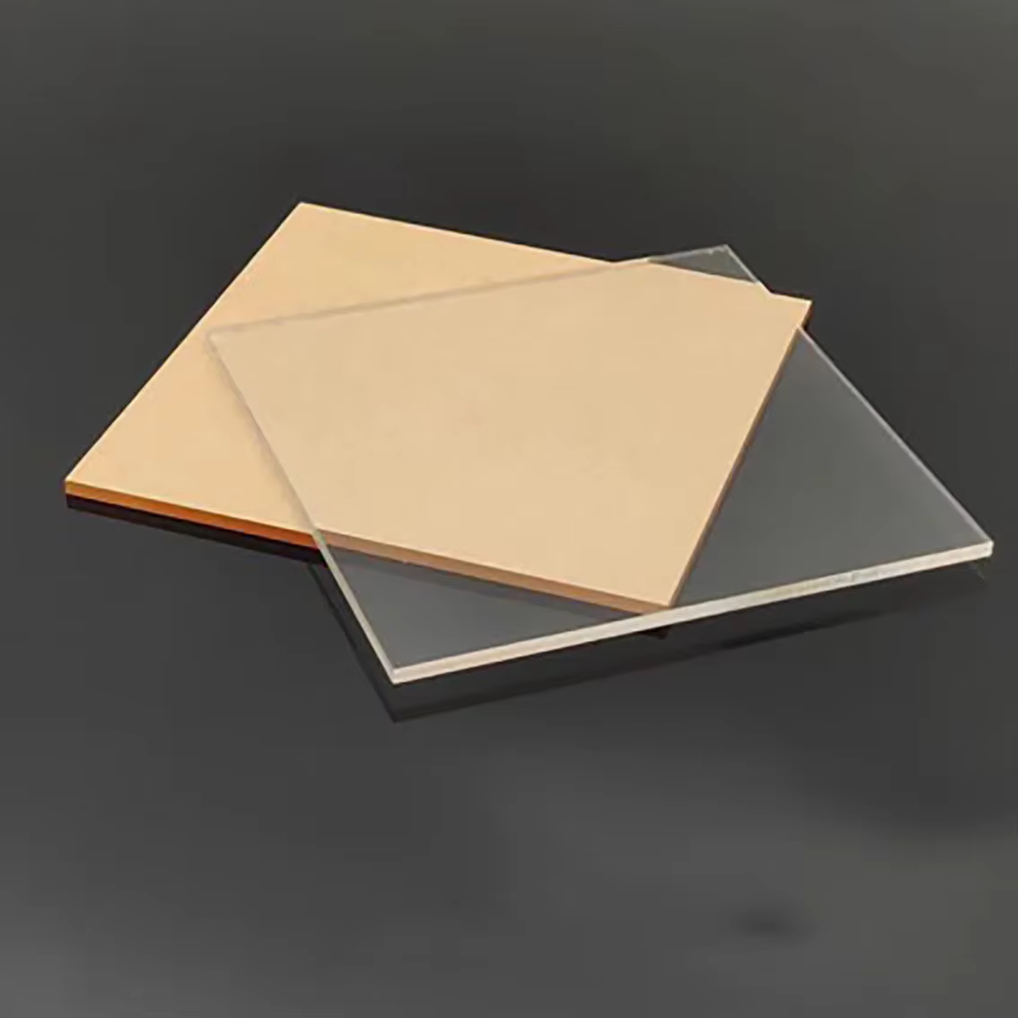 Plaque en plastique transparente, feuille de plexiglas, panneau en verre organique pour bijoux, jouets, étagère de rangement multifonctionnelle, 16 couleurs