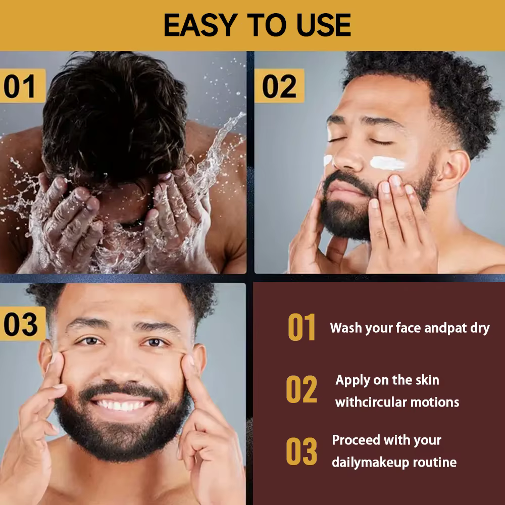 Crème pour le visage pour hommes
