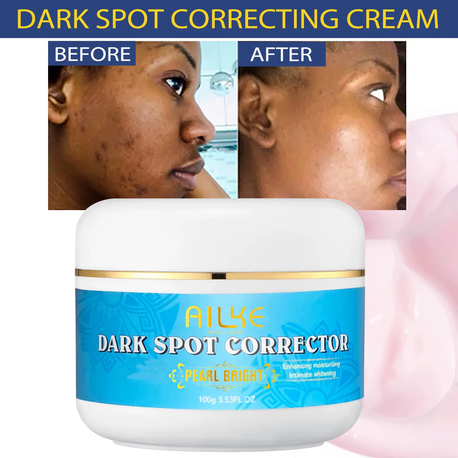 AILKE Lotion pour le corps blanchissante multi-vitamines avec vitamines