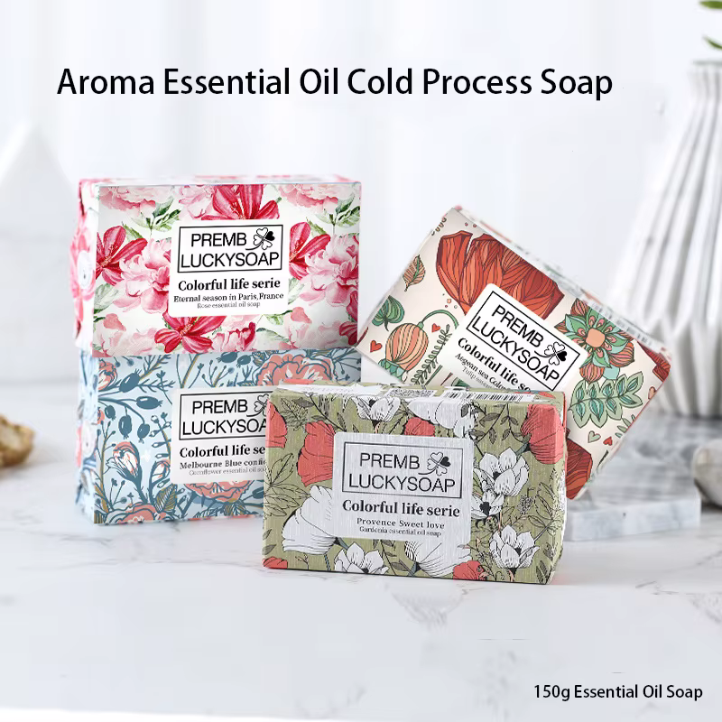 Savon nettoyant aux huiles essentielles aromatiques