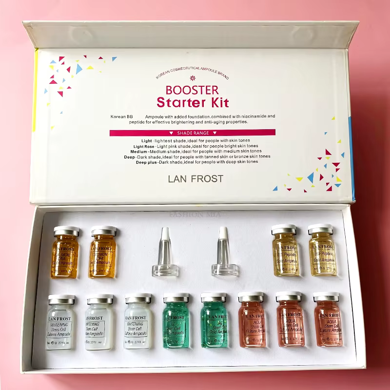BB crème brillante, ensemble de 12 flacons de 8ml