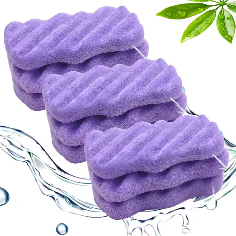 Éponge nettoyante pour le visage en konjac