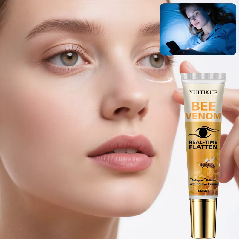 Crème raffermissante instantanée pour les yeux par YUITKUE - Venom d'abeille